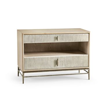 Water Clapotis Danish Cord Nightstand In Brown