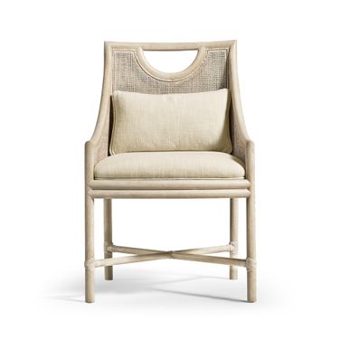 Water Fjord Dining Chair In Whitewashed Oak