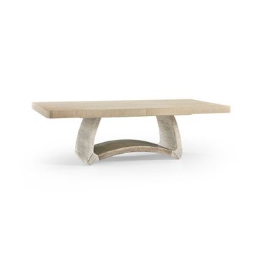 Water Swell Danish Cord Dining Table In Beige