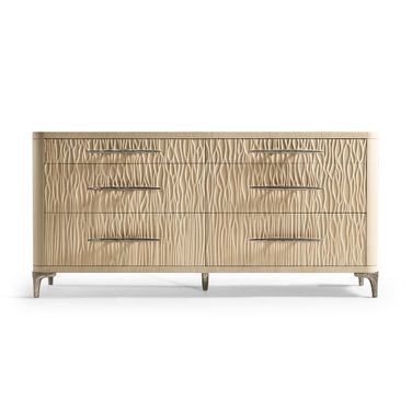 Water Undercurrent Dresser In Natural Dyed Koto