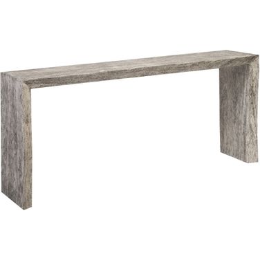 Waterfall Console Table In Gray