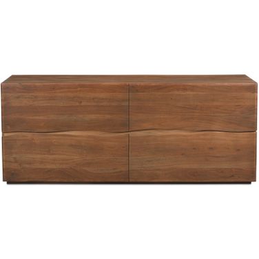 Watson 4 Drawer Dresser In Brown