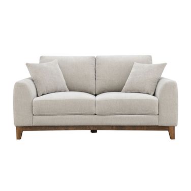 Watton Loveseat In Light Gray