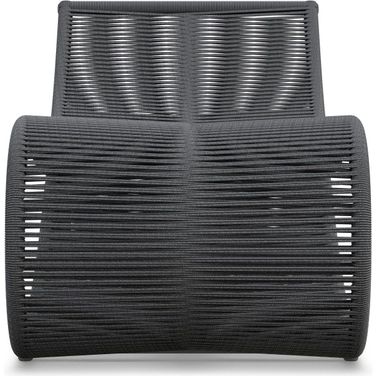 Wave Chaise Lounge In Pebble