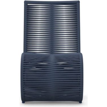 Wave Dining Chair Set of 2 In Midnight Blue