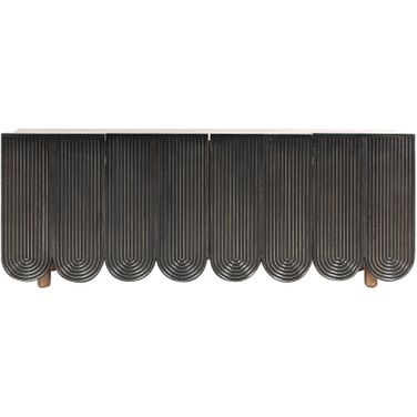 Wave Side Board In Natural