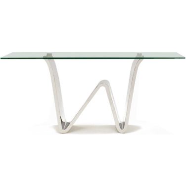 Waverly Glass Console Table
