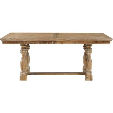 Weatherford Dining Table In Brown and Natural