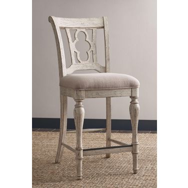 Weatherford Kendal Counter Height Side Chair Set of 2 In Cornsilk