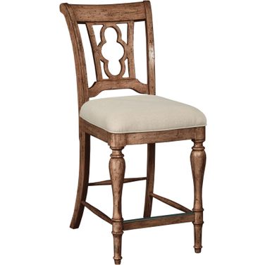 Weatherford Kendal Counter Height Side Chair Set of 2 In Heather