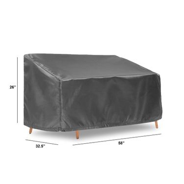 WeatherX Cover for Medium Loveseat In Gray