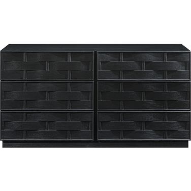 Weave Dresser In Black