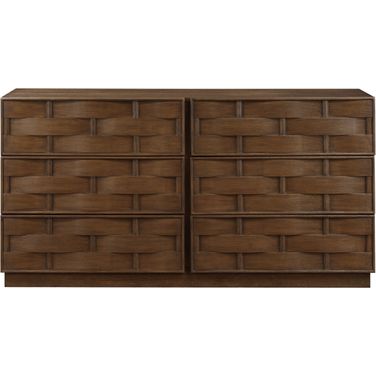 Weave Dresser In Brown