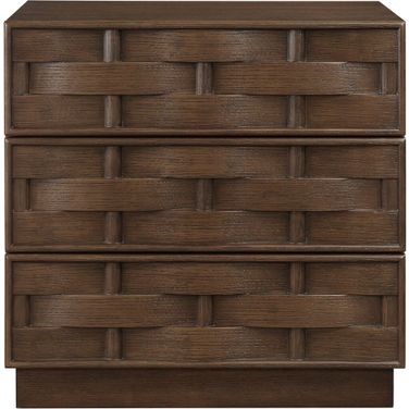 Weave Night Stand In Brown