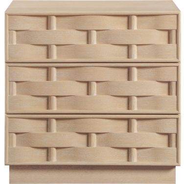 Weave Night Stand In Natural and Natural
