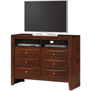 Glory Furniture G1550 TV Chest in Cherry