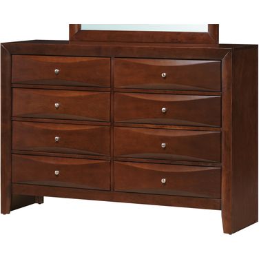Glory Furniture G1550 8 Drawer Dresser in Cherry