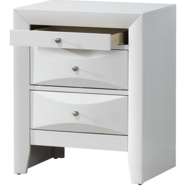 Glory Furniture G1570 Nightstand in White