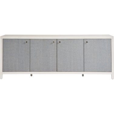 Weekender Captiva Credenza In White and Blue