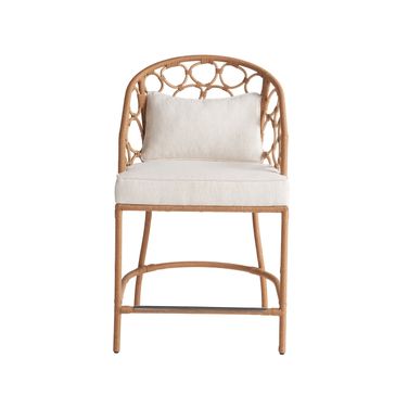 Weekender Pebble Counter Chair In Natural