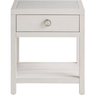 Weekender Turo Nightstand In White Sand