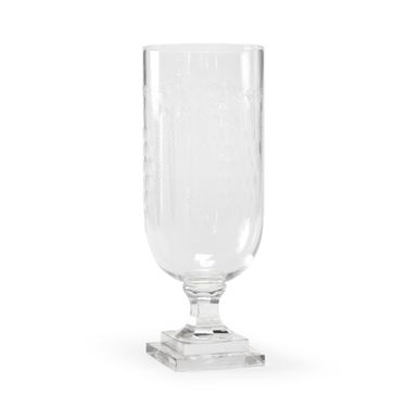 Weeping Grape Vase In Clear