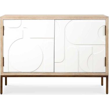 Weimar 2 Door Cabinet In White
