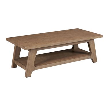 Weisman Rectangular Coffee Table In Nutmeg