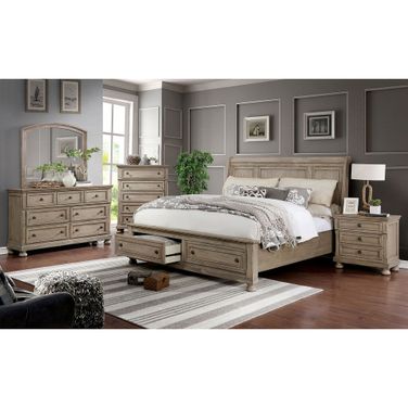 Wells Bedroom Set In Gray