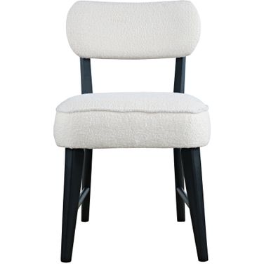 Wes Upholstery Dining Chair Set of 2 In Black
