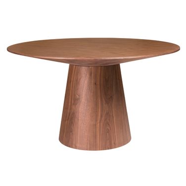 Wesley 53 Inch Round Table In Walnut