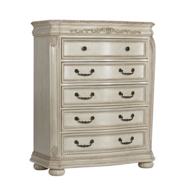 Wessex 5 Drawer Chest In Seashell