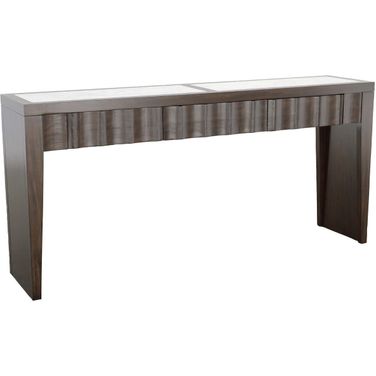 West Camden Three Drawer Console In Tahitian Pearl