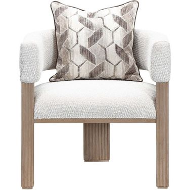 West Kensington Accent Chair In Sea Salt Caramel