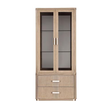 West Kensington Display Cabinet In Sea Salt Caramel