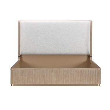 West Kensington Eastern King Bed In Sea Salt Caramel