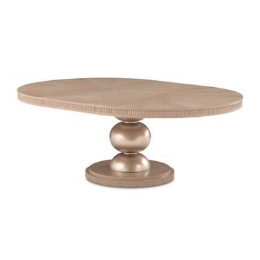 West Kensington Oval Dining Table In Sea Salt Caramel