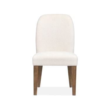 Westbourne Upholstered Host Chair Set of 2 In Dark Umber