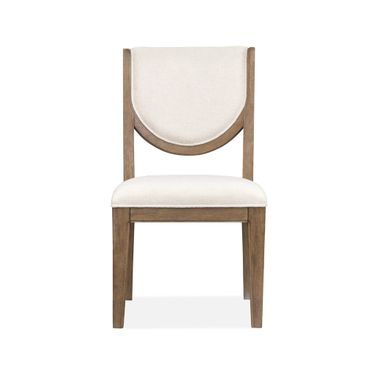 Westbourne Upholstered Side Chair Set of 2 In Dark Umber