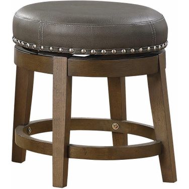 Westby Gray Round Swivel Stool Set Of 2