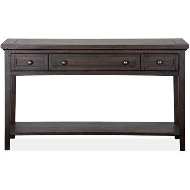 Westley Falls Graphite Rectangle Sofa Table