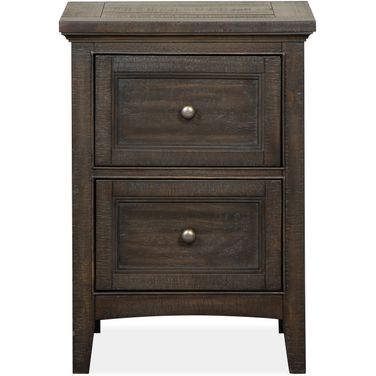 Westley Falls Small Drawer Nightstand In Graphite