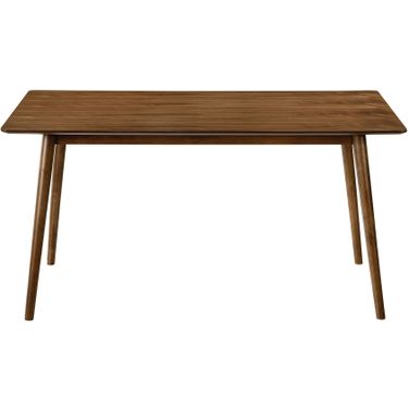 Westmont 59 Inch Rectangular Dining Table In Walnut Wood