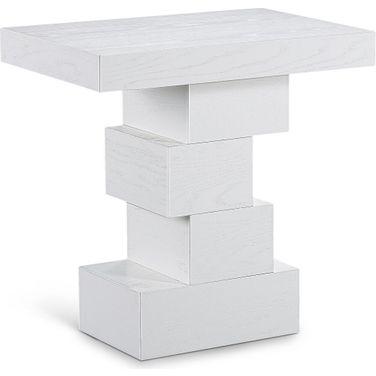 Westmount Off-White End Table In Off White