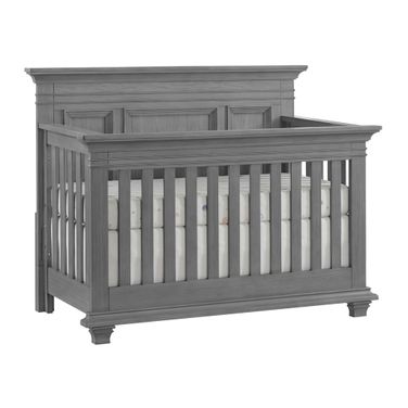 Weston 4 In 1 Convertible Crib In Dusk Gray