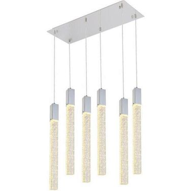 Weston 6 Lights Pendant In Chrome