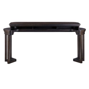 Weston Console Bar Table In Peppercorn