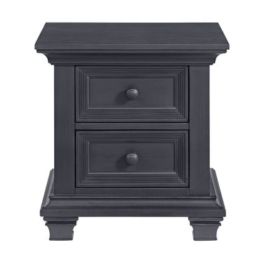 Weston Nightstand In Midnight Slate