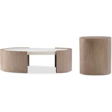Weston Occasional Table Set In Brown
