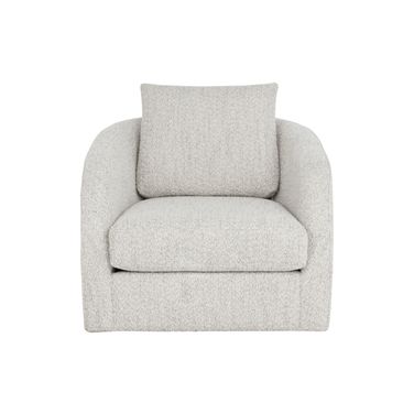 Wexford Swivel Lounge Chair In Sauble Greige